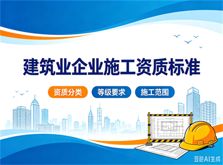 建筑工程施工总承包一级标准